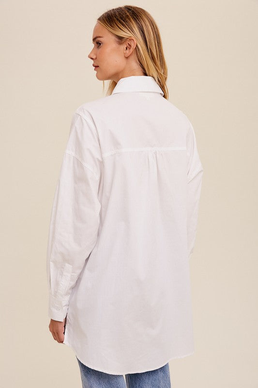 Oversized Button Down Shirt