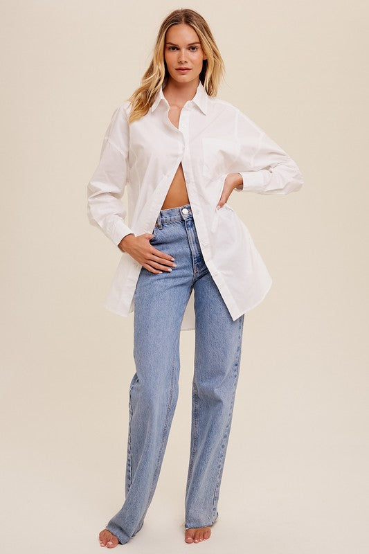 Oversized Button Down Shirt