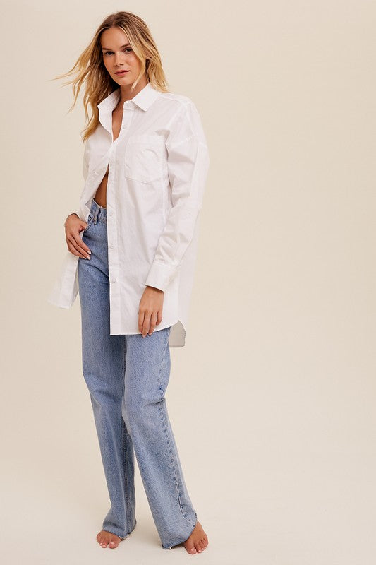 Oversized Button Down Shirt