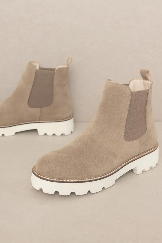 Chunky Sole Chelsea Boot